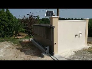 Motorisation solaire portail coulissant La Mothe St HERAY 79800