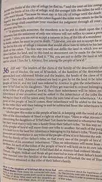 Numbers 36 | Tanakh/Old Testament | Audio Bible | CJB | Complete Jewish Bible