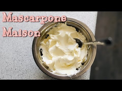 MASCARPONE HOMEMADE WITH 2 INGREDIENTS AND WITHOUT THERMOMETER 👩🏼‍🍳 How to do it? Deli Cuisine