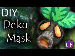 DIY Zelda Deku Mask