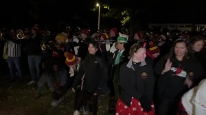 10K views · 403 reactions | Iowa State Marching Band “Trick or Banding” night on Halloween playing at ISU Coaches and band director houses. It’s also Homecoming week. | Roger Riley | Facebook
