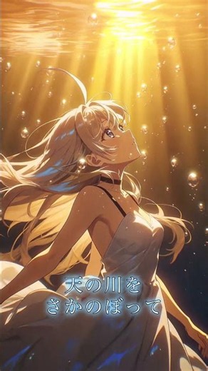 STELLA - 星の海【ミーア / MV】#Shorts #AIシンガー #オリジナル曲