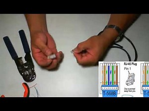 HOW TO ASSEMBLE AN INTERNET CABLE