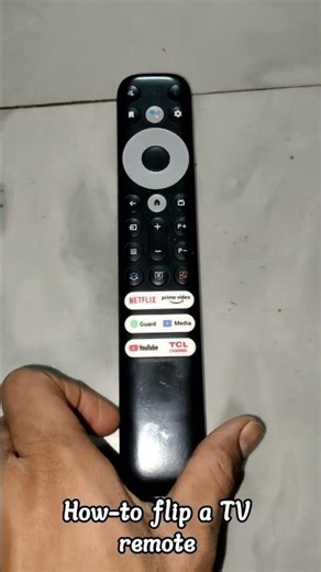 How-to flip a TV remote