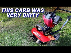 Fixing A Troy-Bilt Tiller That Won't Start