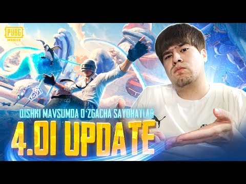 🔥 PUBG Mobile 4.01 YANGILANISHDA YANGI SAYOHATLAR! 🔥