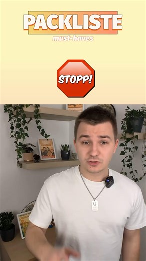 Packen ohne Stress? 😄 Diese 3 Dinge dürfen im Koffer nicht fehlen! ✈️#traveltips #wissenswert