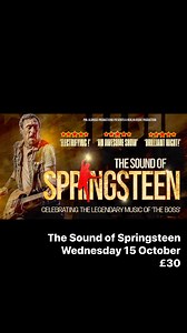 The Sound Of Springsteen | Exmouth Pavilion