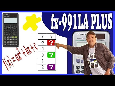 Cómo tabular en calculadora CASIO fx-991LA PLUS✅