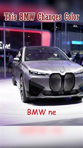 This BMW Changes Color with Just One Button! 😱 #carshorts #bmw