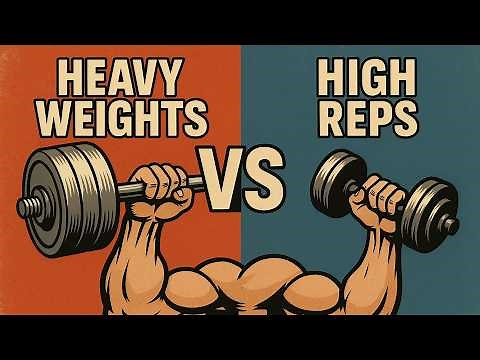 High Reps vs Heavy Weights: The Ultimate Showdown