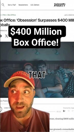 Double Dipping in Gold: OBSESSION Conquers VOD Charts While Breaking $400M At The Box Office!