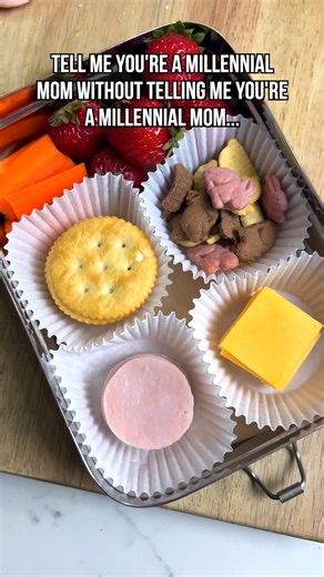I’ll start: DIY Lunchables for the nostalgia  Crackers, cheese,...
