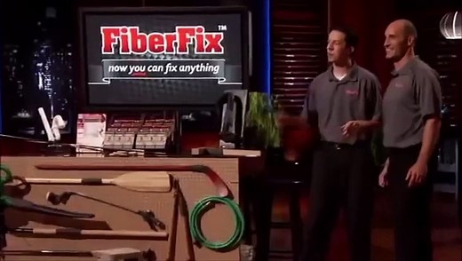 Shark Tank - Fiberfix presentation - Eric Child - Spencer Quinn - post by sameer pimpalkhute