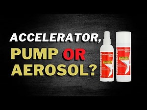 The Difference Between Superglue accelerators: Pump and Aerosol