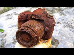 Full restoration of old rusty NIKON cameras found in landfills