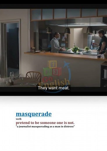 Masquerade - Meaning, Pronunciation, Usage | Learn English with TV Shows & Movies