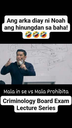373K views · 12K reactions | Mala In se vs Mala Prohibita Criminology Board Exam Review 﫰 (Disclaimer: This lecture material is designed exclusively for criminology students and board exam review. It is not a substitute for legal counsel nor intended as legal advice. Please verify important details with official legal sources.) | Edwin T Montalba | Facebook