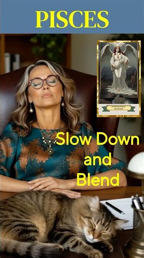 Pisces - Slow Down and Blend. Daily KarmaKard Draw for October 22, 2025♓🐟♓😺🐈 #shorts #Pisces #tarot