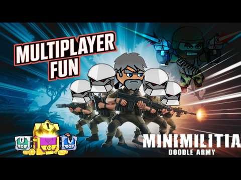 Mini Militia 🔴 Live Custom Room