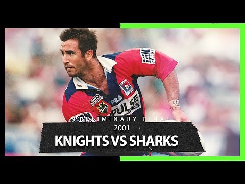 NRL Highlights | Knights v Sharks | Preliminary Final, 2001 | Telstra Classic Match | NRL