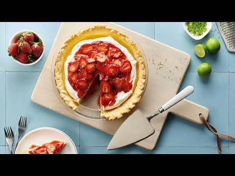 Strawberry-Key Lime Pie Recipe | Pillsbury