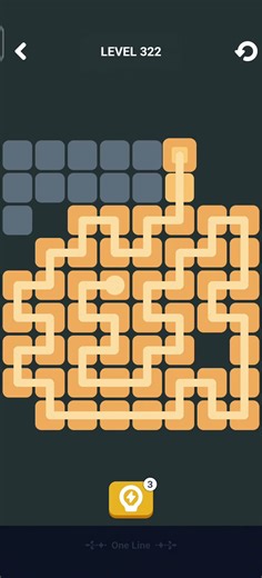 Block Blast One Line Level 322 Solution & Walkthrough | Puzzle Game (Android & iOS Shorts)