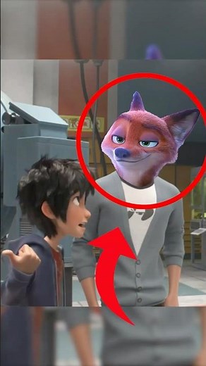 Zootopia and Big Hero 6 CONNECTED! #zootopia #bighero6 #disney
