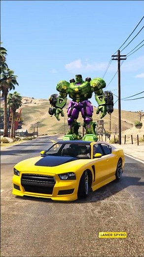 Robot Hulk Fighting With Grey Hulk 😱 #shorts