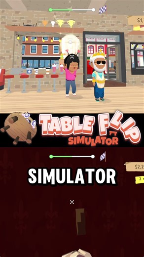 Flip tables. Unlock secrets. Break everything. #PCGaming #Indiegames #Simulatorgames #steam #gamingontiktok