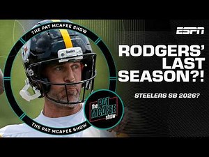 Aaron Rodgers tells Pat McAfee he’s ‘pretty sure’ it's his LAST NFL season 👀 | The Pat McAfee Show