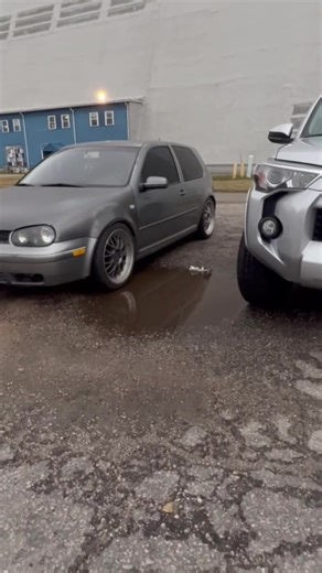 Grey beauts 🫠 @Dev #4runner #gti #toyota #vw