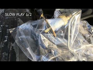 (W201-62)Checking the operation of cold start valve, Mercedes Benz W201(190E), KE jetronic system.