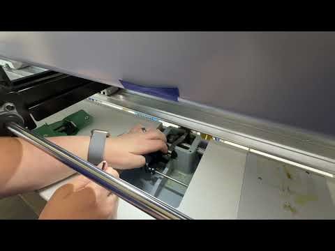 Embroidery | Barudan | Trimmer Adjustment