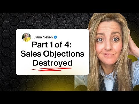 Part 1 of 4 | Objection Handling Series for Life Insurance Agents (I Want to Think About it)