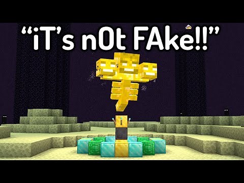 The Most HILARIOUS FAKE Minecraft Speedruns...