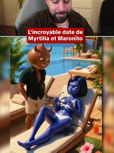 Myrtilla et Maronito en date dans l'île de la skibidi tentafruit ? 😱