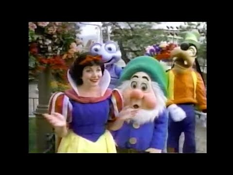 Disney California Adventure Television Commercial Disneyland Park Mickey Mouse Snow White (2001)