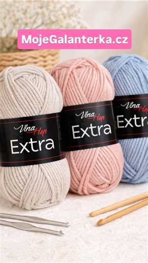 Merino příze Extra – ideální volba pro zimní pletení a háčkování