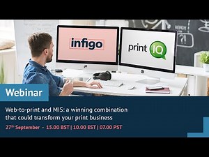 Web to print and MIS: a winning combination that could transform your print business