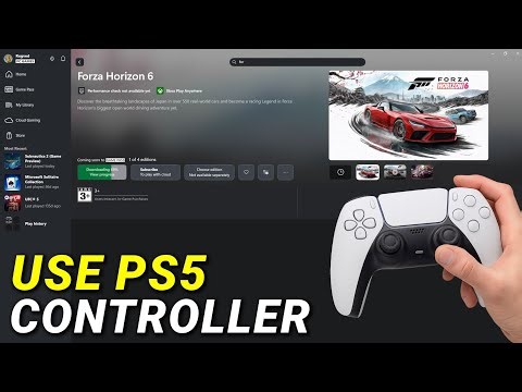 Forza Horizon 6: How to Play on Xbox App PC with PS Controller (DualSense/DualShock)