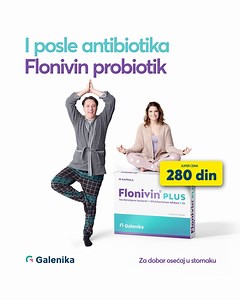 Savršena antiteza svakom antibiotiku. #Flonivin #Galenika | Galenika