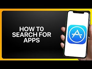 How To Search For Apps In App Store ! Tutorial