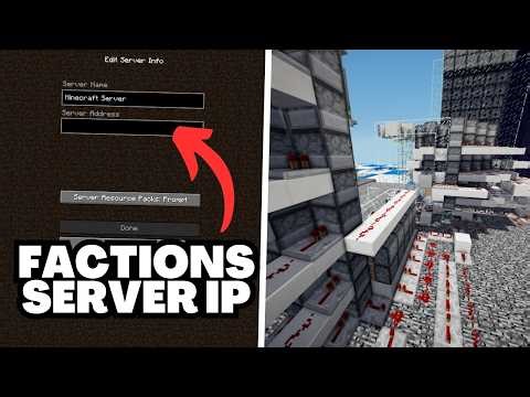 Minecraft Factions Server IP Address 2026