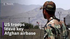 The last US and Nato forces have left Bagram airbase in Afghanistan with many locals fearing the departure of foreign forces will spark a period of violence and instability. Lindsey Hilsum reports. | Channel 4 News