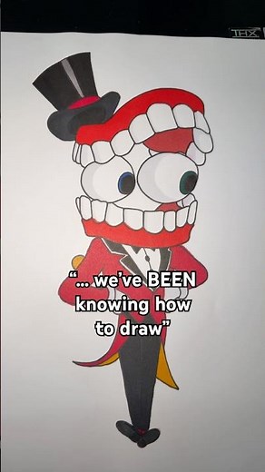 girl, we’ve BEEN knowing how to draw 🎨 #art #arttrend #drawing #sketchbook #tadc #caine #coloring