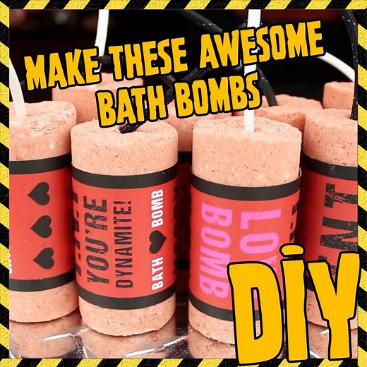 How To Make A "TNT" BATH BOMB!! 🛀 | The King of Random