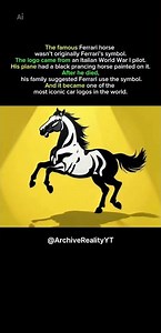 The Real Story Behind Ferrari’s Horse Logo #didyouknow #history #facts #viral