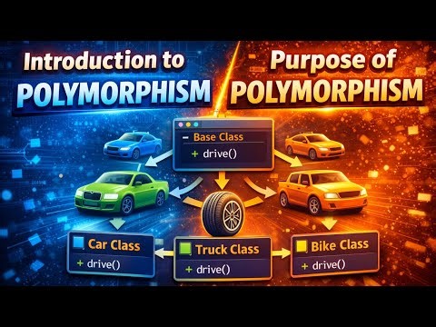 Introduction to Polymorphism | Purpose of Polymorphism | Object Oriented Programming | OOPM RGPV