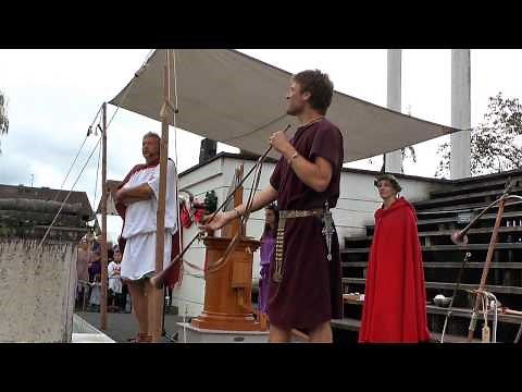 Römische Musik am Römerfest Augst 2014